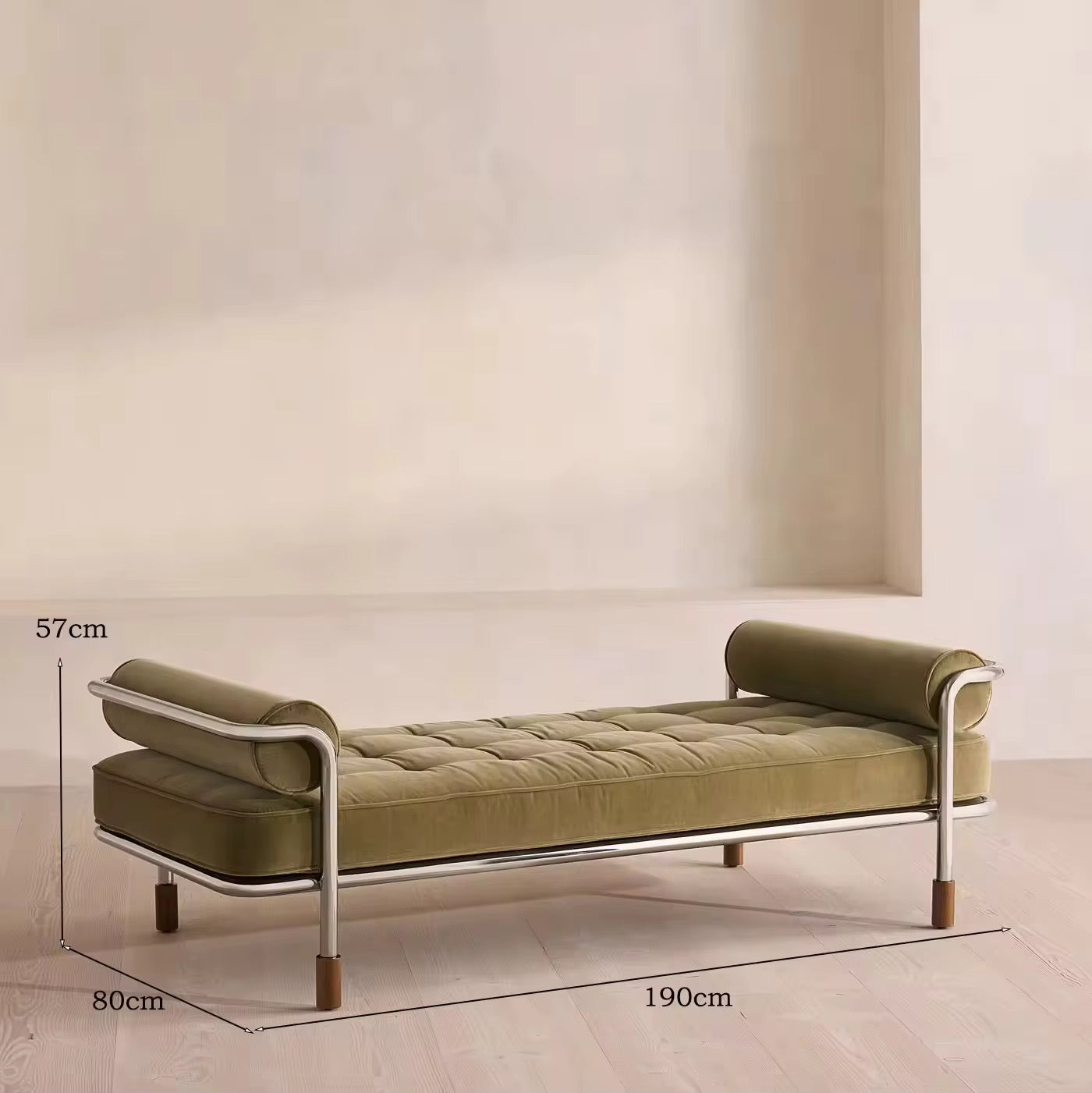 Canapé Panoramique "Oasis" en Velours