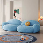 Canapé Vert Olive Capitonné Design Moelleux - Maison du Sofa